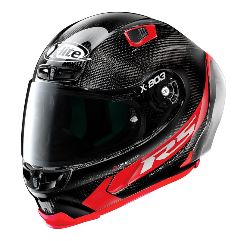 X-Lite X 803 RS Ultra Carbon Hot Lap – Carbon Red | Infinity Motorcycles