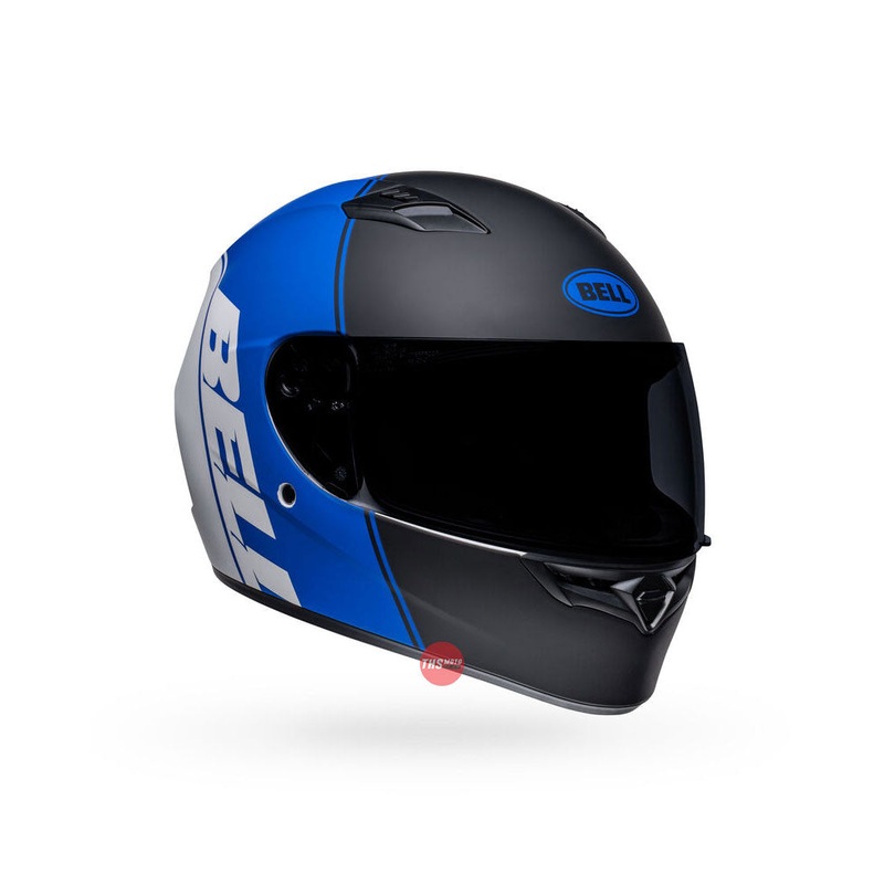 Bell QUALIFIER Ascent Matte Black/Blue Road Helmet Size Large 60cm