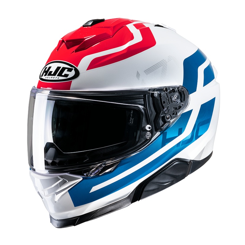 HJC i71 Enta MC21 Motorcycle Helmet Size 2XL 63cm