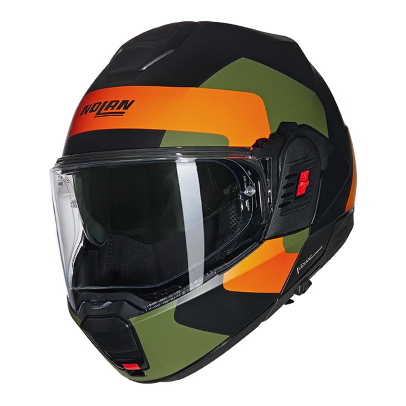 Nolan N120-1 (ECE-22.06) Omocromo 345 – Black/Orange/Green
