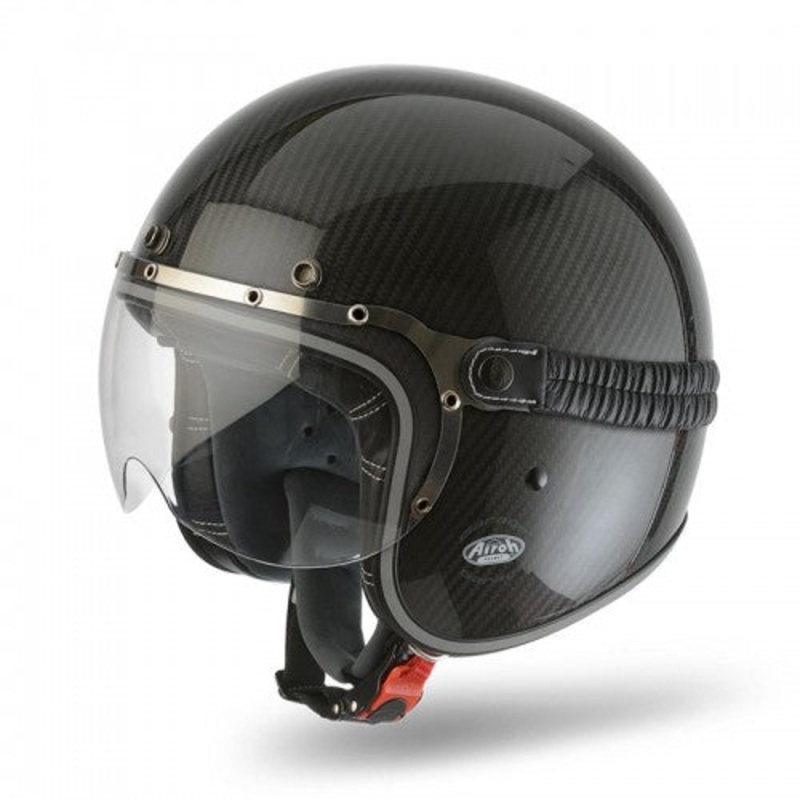 Airoh Garage Jet Gloss Carbon|XS