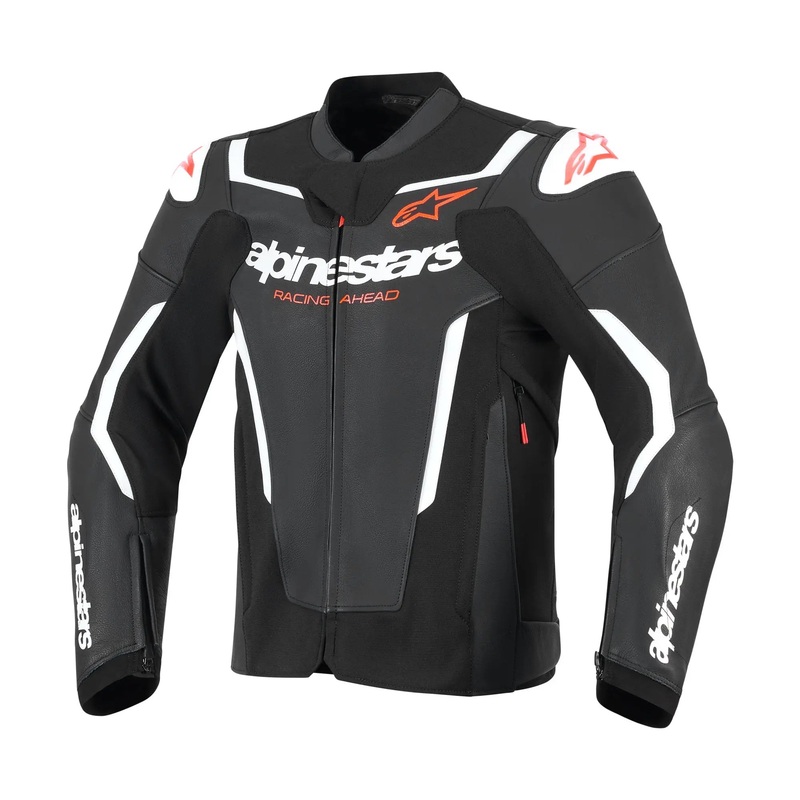 Alpinestars GP Force V2 Leather Jacket Black / White