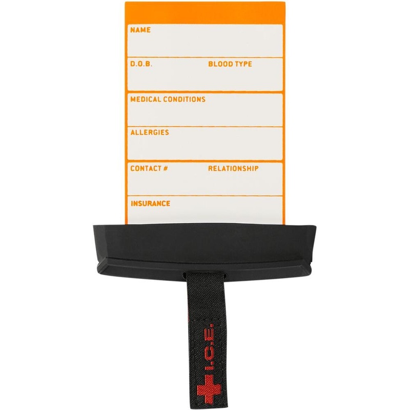 Icon Replacement I.C.E. Card / Holder Black